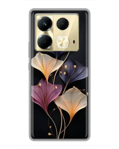 Чохол для Infinix Note 40 з картинкою «Лілові квіти грації» Чохол для Infinix Note 40 з картинкою «Лілові квіти грації»