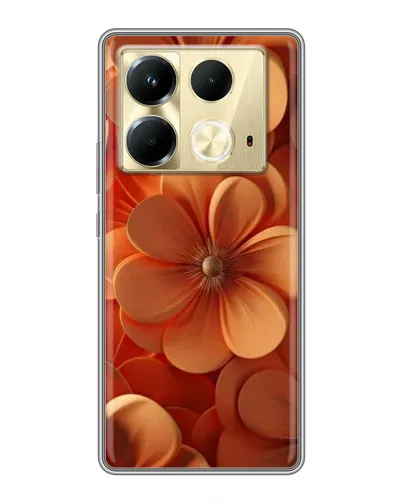 Чохол для Infinix Note 40 з картинкою «Помаранчева макро квітка» Чохол для Infinix Note 40 з картинкою «Помаранчева макро квітка»