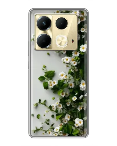 Чохол для Infinix Note 40 з картинкою «Гілка дрібних білих квітів» Чохол для Infinix Note 40 з картинкою «Гілка дрібних білих квітів»