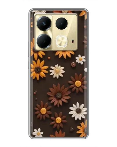 Чохол для Infinix Note 40 з картинкою «Візерунок з маленьких соняшників» Чохол для Infinix Note 40 з картинкою «Візерунок з маленьких соняшників»