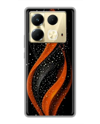 Чохол для Infinix Note 40 з картинкою «Вогняна зоряна хвиля» Чохол для Infinix Note 40 з картинкою «Вогняна зоряна хвиля»