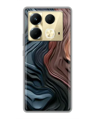 Чохол для Infinix Note 40 з картинкою «Кольорові хвилі каньйону» Чохол для Infinix Note 40 з картинкою «Кольорові хвилі каньйону»