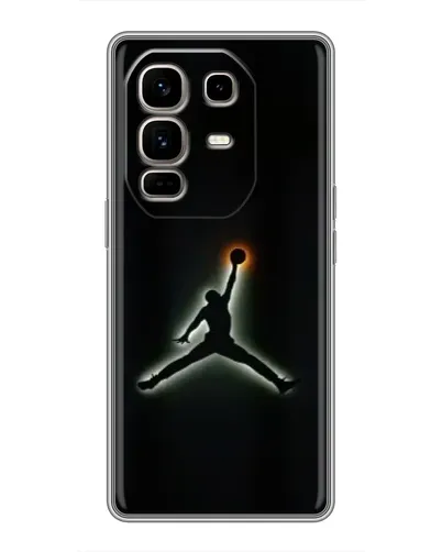 Чохол для Infinix Note 50 Pro Plus з картинкою «Jordan Gradient Logo» Чохол для Infinix Note 50 Pro Plus з картинкою «Jordan Gradient Logo»