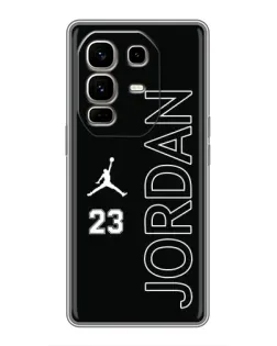 Чохол для Infinix Note 50 Pro Plus з картинкою «Jordan Vertical»
