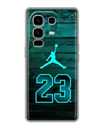 Чохол для Infinix Note 50 Pro Plus з картинкою «Jordan Cyan 23» Чохол для Infinix Note 50 Pro Plus з картинкою «Jordan Cyan 23»