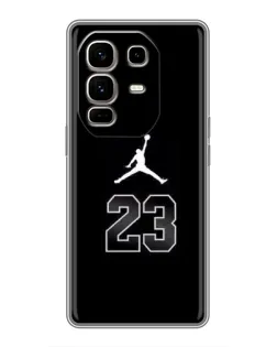 Чохол для Infinix Note 50 Pro Plus з картинкою «Jordan Flight 23»