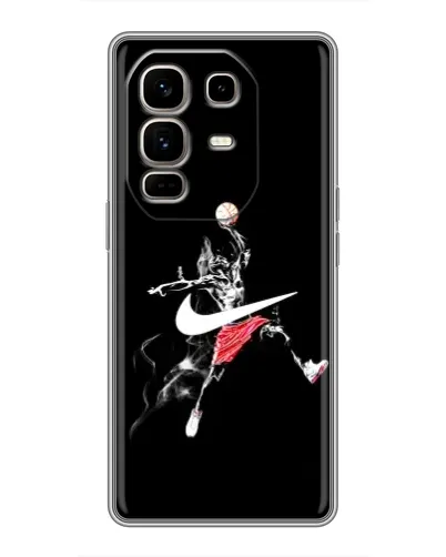 Чохол для Infinix Note 50 Pro Plus з картинкою «Jordan Jumpman» Чохол для Infinix Note 50 Pro Plus з картинкою «Jordan Jumpman»