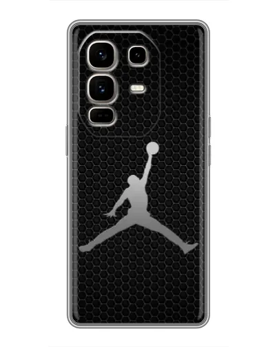 Чохол для Infinix Note 50 Pro Plus з картинкою «Jordan Dark Carbon» Чохол для Infinix Note 50 Pro Plus з картинкою «Jordan Dark Carbon»