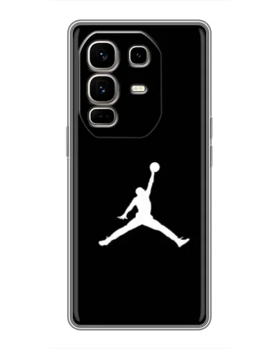 Чохол для Infinix Note 50 Pro Plus з картинкою «Jordan Silhouette» Чохол для Infinix Note 50 Pro Plus з картинкою «Jordan Silhouette»