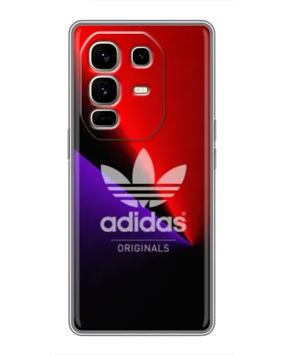 Чехол для Infinix Note 50 Pro Plus с картинкой «Adidas Red Neon» Чехол для Infinix Note 50 Pro Plus с картинкой «Adidas Red Neon»