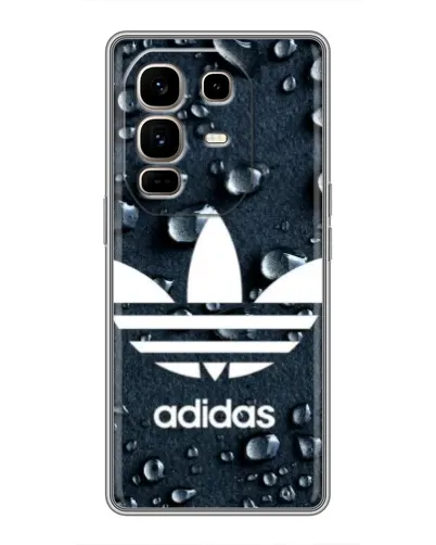 Чехол для Infinix Note 50 Pro Plus с картинкой «Adidas Trefoil Blue» Чехол для Infinix Note 50 Pro Plus с картинкой «Adidas Trefoil Blue»