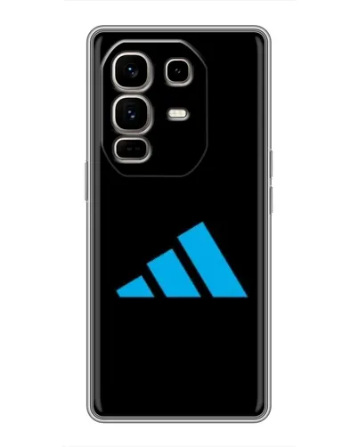 Чехол для Infinix Note 50 Pro Plus с картинкой «Adidas Cyan Logo» Чехол для Infinix Note 50 Pro Plus с картинкой «Adidas Cyan Logo»