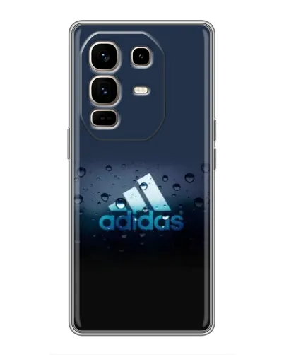 Чехол для Infinix Note 50 Pro Plus с картинкой «Adidas Water Drops» Чехол для Infinix Note 50 Pro Plus с картинкой «Adidas Water Drops»