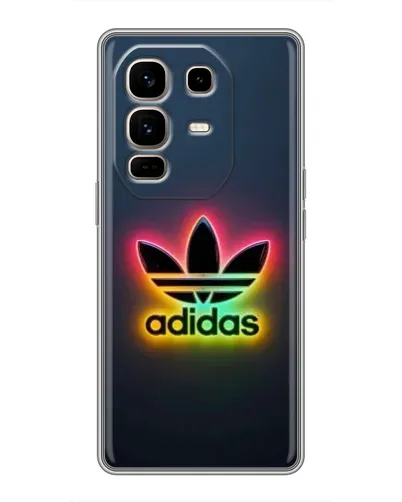 Чехол для Infinix Note 50 Pro Plus с картинкой «Неоновый Adidas» Чехол для Infinix Note 50 Pro Plus с картинкой «Неоновый Adidas»