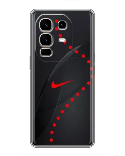 Чехол для Infinix Note 50 Pro Plus с картинкой «Абстрактный дизайн Nike»