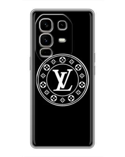 Чехол для Infinix Note 50 Pro Plus с картинкой «LV — печать стиля»