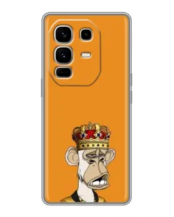 Чехол для Infinix Note 50 Pro Plus с картинкой «Золотая обезьяна Bored Ape»