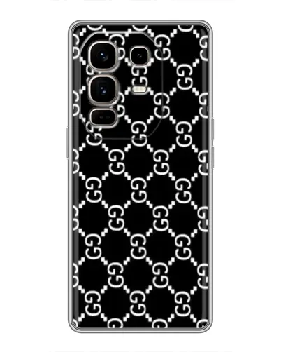 Чехол для Infinix Note 50 Pro Plus с картинкой «Gucci — сетчатый паттерн»