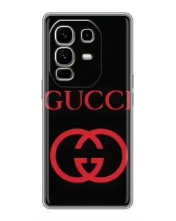Чехол для Infinix Note 50 Pro Plus с картинкой «Gucci — красный логотип» Чехол для Infinix Note 50 Pro Plus с картинкой «Gucci — красный логотип»