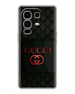 Чехол для Infinix Note 50 Pro Plus с картинкой «Gucci — стеганый черный» Чехол для Infinix Note 50 Pro Plus с картинкой «Gucci — стеганый черный»