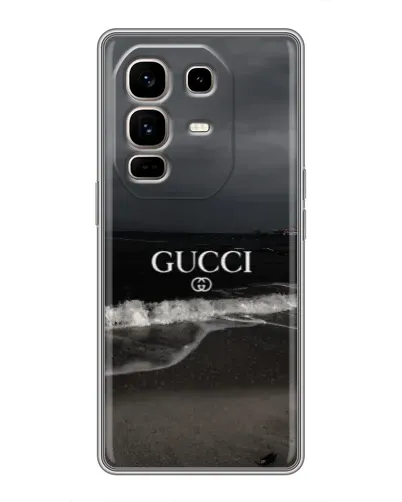 Чехол для Infinix Note 50 Pro Plus с картинкой «Gucci — морской прибой»