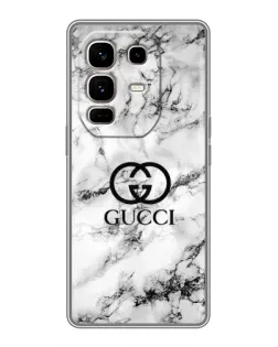 Чехол для Infinix Note 50 Pro Plus с картинкой «Gucci — мраморный шик» Чехол для Infinix Note 50 Pro Plus с картинкой «Gucci — мраморный шик»