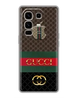 Чехол для Infinix Note 50 Pro Plus с картинкой «Gucci — брендированный десерт» Чехол для Infinix Note 50 Pro Plus с картинкой «Gucci — брендированный десерт»