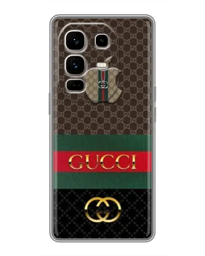 Чехол для Infinix Note 50 Pro Plus с картинкой «Gucci — брендированный десерт»