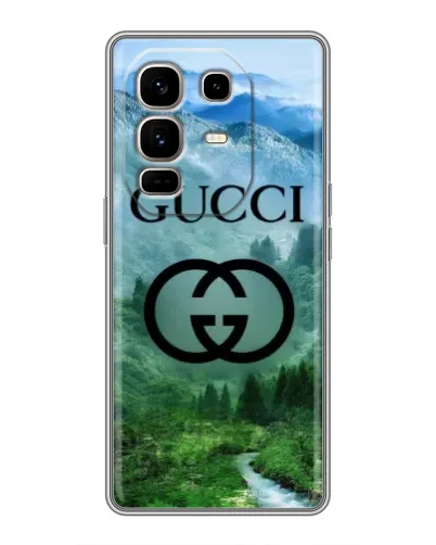 Чехол для Infinix Note 50 Pro Plus с картинкой «Gucci — горный пейзаж»