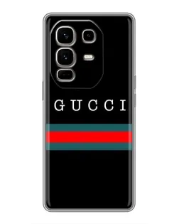 Чехол для Infinix Note 50 Pro Plus с картинкой «Gucci — красный пояс» Чехол для Infinix Note 50 Pro Plus с картинкой «Gucci — красный пояс»