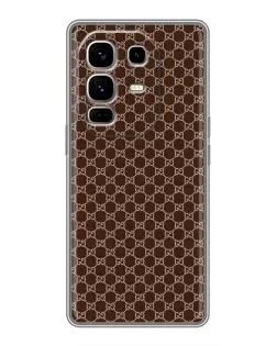 Чехол для Infinix Note 50 Pro Plus с картинкой «Gucci — шоколадная сетка» Чехол для Infinix Note 50 Pro Plus с картинкой «Gucci — шоколадная сетка»