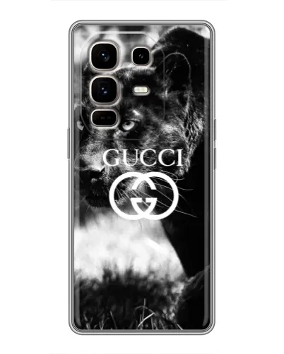 Чехол для Infinix Note 50 Pro Plus с картинкой «Gucci — дикая природа» Чехол для Infinix Note 50 Pro Plus с картинкой «Gucci — дикая природа»