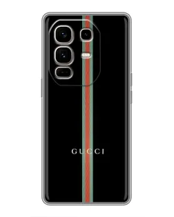 Чехол для Infinix Note 50 Pro Plus с картинкой «Gucci — строгая линия» Чехол для Infinix Note 50 Pro Plus с картинкой «Gucci — строгая линия»
