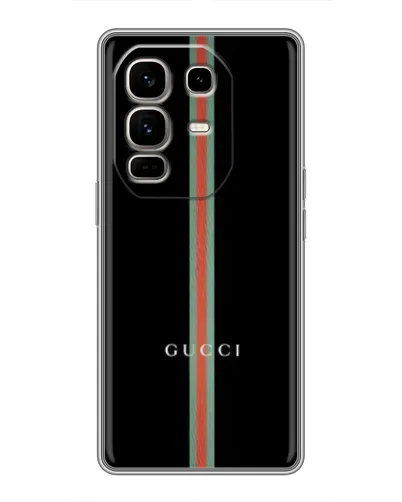 Чехол для Infinix Note 50 Pro Plus с картинкой «Gucci — строгая линия» Чехол для Infinix Note 50 Pro Plus с картинкой «Gucci — строгая линия»