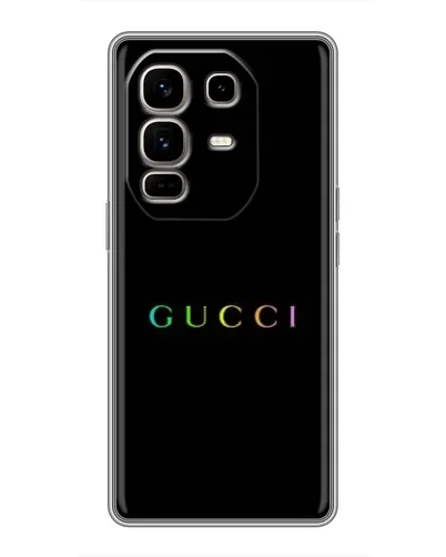 Чехол для Infinix Note 50 Pro Plus с картинкой «Gucci — неоновый минимализм» Чехол для Infinix Note 50 Pro Plus с картинкой «Gucci — неоновый минимализм»