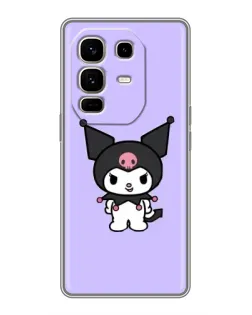 Чехол для Infinix Note 50 Pro Plus с картинкой «Kuromi — нежный фиолетовый»