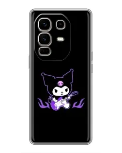 Чехол для Infinix Note 50 Pro Plus с картинкой «Электрическая Kuromi»