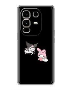 Чехол для Infinix Note 50 Pro Plus с картинкой «My Melody и Kuromi»