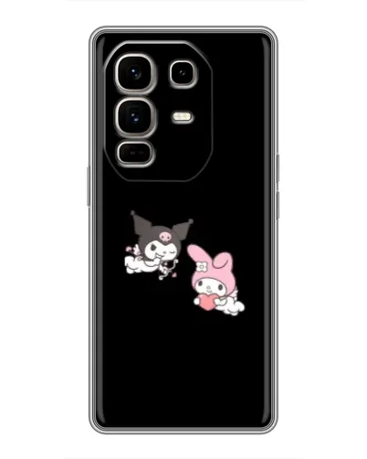 Чехол для Infinix Note 50 Pro Plus с картинкой «My Melody и Kuromi»