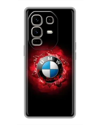 Чехол для Infinix Note 50 Pro Plus с картинкой «Логотип BMW — вспышка»