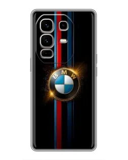 Чехол для Infinix Note 50 Pro Plus с картинкой «BMW M-Power неон»