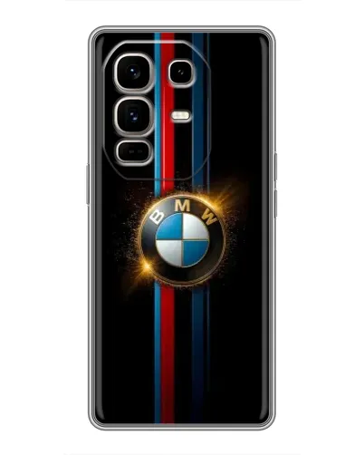 Чехол для Infinix Note 50 Pro Plus с картинкой «BMW M-Power неон»