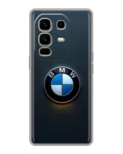 Чехол для Infinix Note 50 Pro Plus с картинкой «Логотип BMW — минимализм»