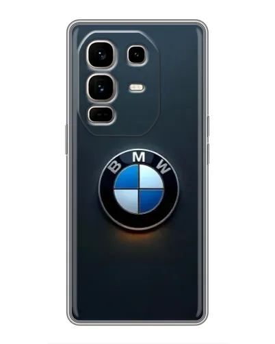 Чехол для Infinix Note 50 Pro Plus с картинкой «Логотип BMW — минимализм»