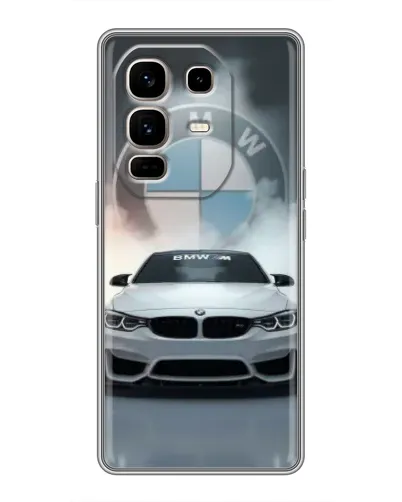 Чехол для Infinix Note 50 Pro Plus с картинкой «BMW в белом дыму» Чехол для Infinix Note 50 Pro Plus с картинкой «BMW в белом дыму»