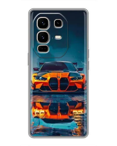 Чехол для Infinix Note 50 Pro Plus с картинкой «BMW — золотая эмблема» Чехол для Infinix Note 50 Pro Plus с картинкой «BMW — золотая эмблема»