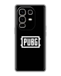 Чехол для Infinix Note 50 Pro Plus с картинкой «Лого BMW — металлический блеск»