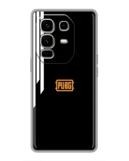 Чехол для Infinix Note 50 Pro Plus с картинкой «PUBG — вертикальные линии»