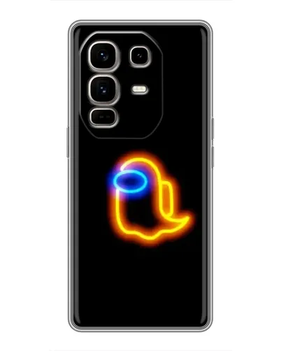Чехол для Infinix Note 50 Pro Plus с картинкой «Among Us неоновое сияние» Чехол для Infinix Note 50 Pro Plus с картинкой «Among Us неоновое сияние»