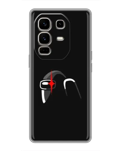 Чехол для Infinix Note 50 Pro Plus с картинкой «Among Us шлем» Чехол для Infinix Note 50 Pro Plus с картинкой «Among Us шлем»